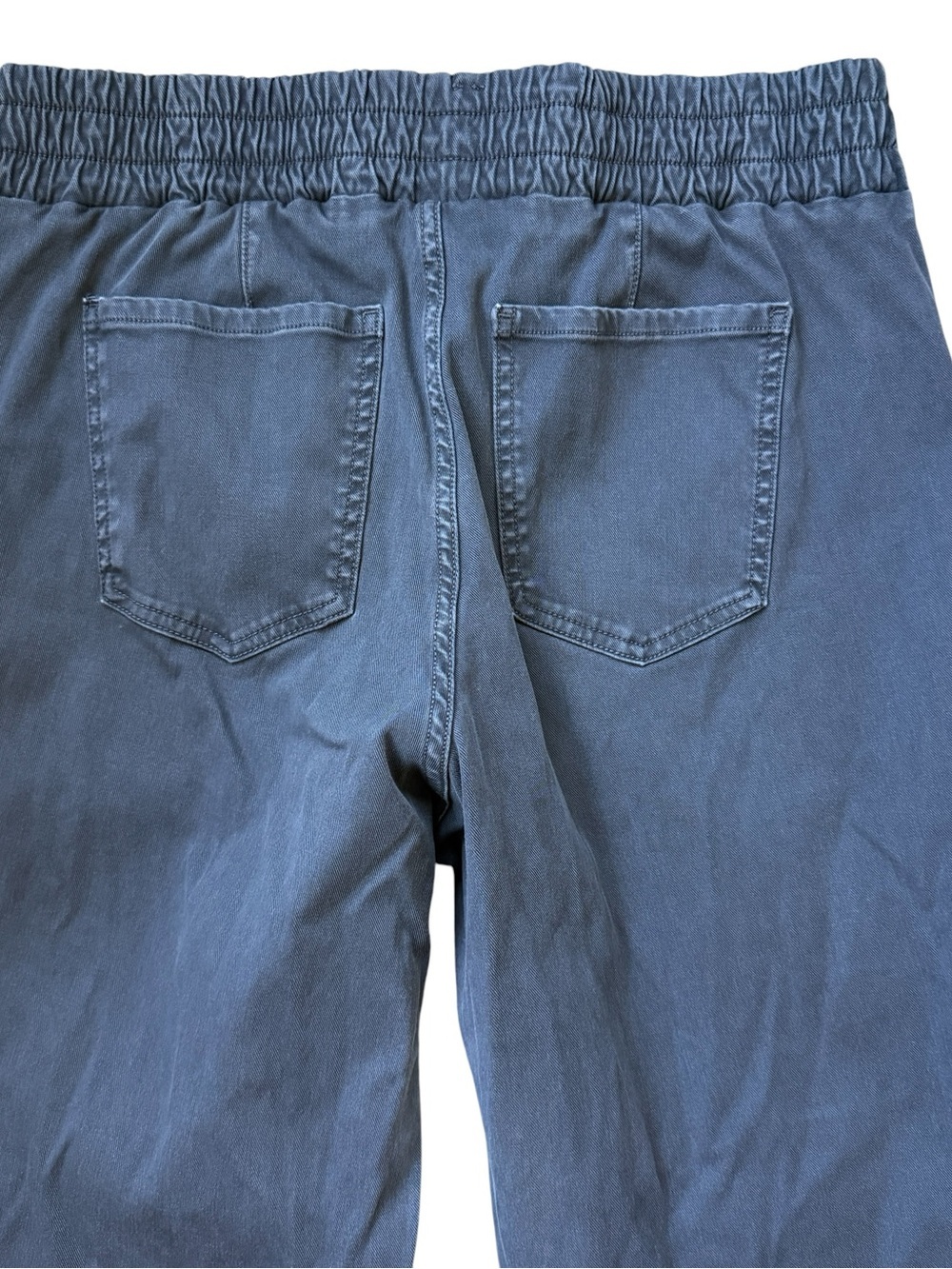 SPANX Plus Size Stretch Twill Utility Jogger Pants Gray Tapered Cargo 1X Travel - Picture 16 of 16